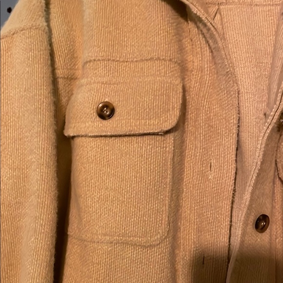 Tan Button-Up Jacket - Picture 4 of 4